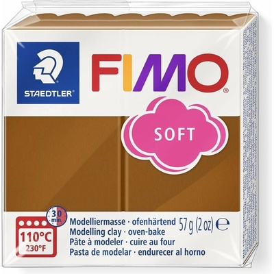 Fimo soft 8020 56 g hnedá