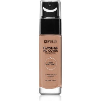 Revuele Flawless HD Cover Foundation лек фон дьо тен за перфектен външен вид цвят 04 33ml