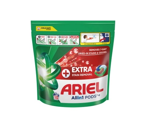 Ariel Plus kapsule +Extra Clean 10 PD