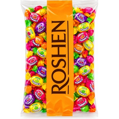 Roshen Yummis ovocné žuvacie cukríky 1 kg