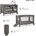 KinderKraft Бебешка кошара с аксесоари KinderKraft Joy 2 full, Dark Grey
