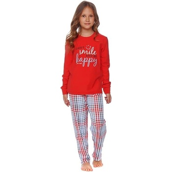 Dívčí pyžamo Flow červené