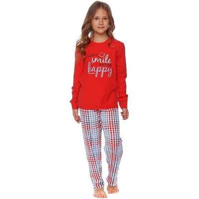 Dívčí pyžamo Flow červené