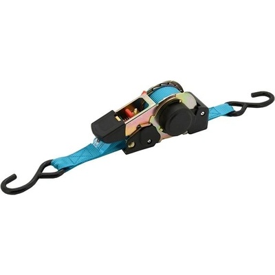 COMPASS popruh s ráčnou a háky samonavíjecí 320dan 3,5m tüv blue way 02261