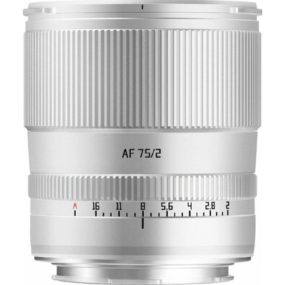 TTArtisan APS-C AF75mm F2L Stříbrný