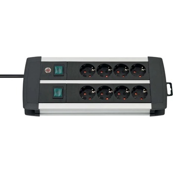 Image 1 of brennenstuhl Premium-Alu-Line 8 Plug 3 m Switch (1391000908)