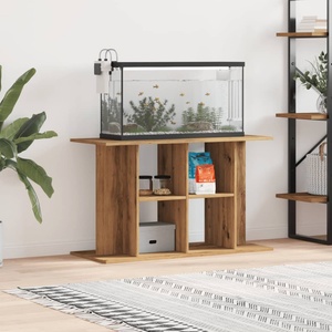 vidaXL Стойка за аквариум, дъб, 100x40x60 см, инженерно дърво (857275)