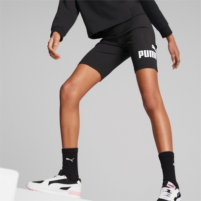 Puma ESS+ logo short Leggings G černá