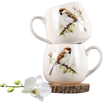 VERONI Hrnček Sparrow 440 ml