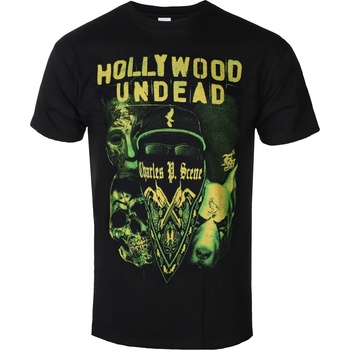 Image 1 of KINGS ROAD Мъжка тениска Hollywood Undead - Mask V4 - Black - KINGS ROAD - 20243865