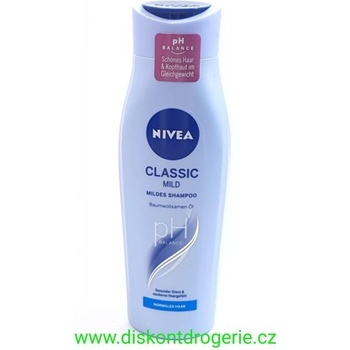 Nivea šampon na normální vlasy Classic Mild 250 ml
