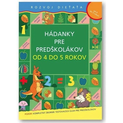 Svojtka Hádanky pre predškolákov od 4 do 5 rokov