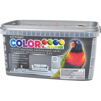 KITTFORT COLORLINE 4 kg grafitovo sivá