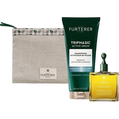 Rene Furterer Комплект - Шампоан Triphasic и Стимулиращ концентрат, 200 + 50 ml
