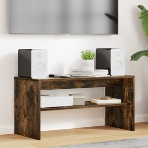 vidaXL ТВ шкаф 80 x 35 x 40 см Димян дъб Инженерна дървесина (8000304)