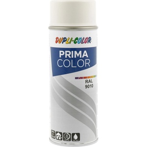 European Aerosols Спрей боя prima color ral 9010М, бял мат, 400 мл (m062074)