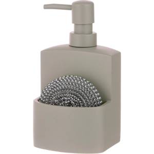 Ladelle Сив диспенсер за сапун от полиресин 250 ml Essentials - Ladelle (80287)