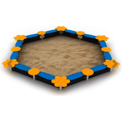 Playground System Pieskovisko z nerezu UNO L 17025