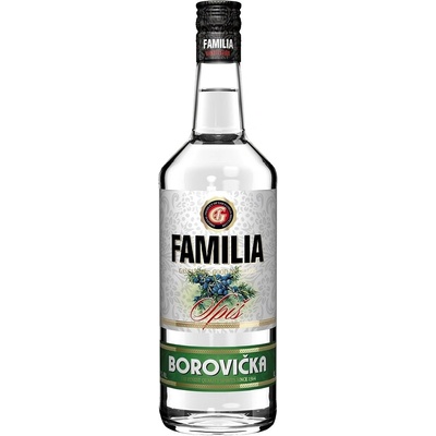 FAMILIA Borovička 40% 0,7 l (čistá fľaša)