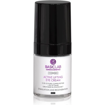 BasicLab Dermocosmetics Dermocosmetics Copperis лифтинг крем за околоочната зона за нощ 18ml