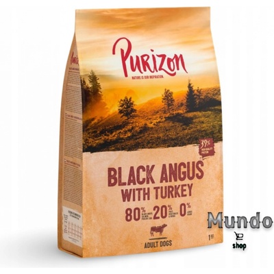 Purizon Adult Black Angus hovädzie a morka bez obilnín 1 kg