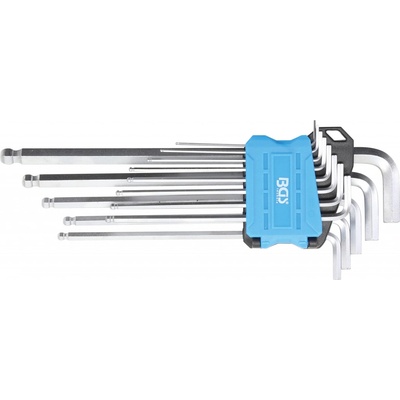 BGS technic Klíče Imbus s kuličkou palcové 0,05"-3/8", extra dlouhé, sada 13 dílů - BGS 9801