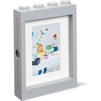 LEGO fotorámeček - šedá