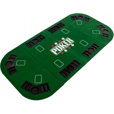 Garthen Skládací pokerová podložka zelená