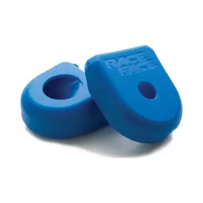 Race Face Crank Boot karbónové krytky kľuky G4 medium 2ks modré