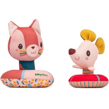 Lilliputiens - играчка за вода - котенце Jeanne и мишка