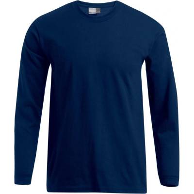 Promodoro pánské triko s dlouhým rukávem E4099 Navy