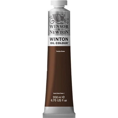 Olejová farba Winsor & Newton Winton 200 ml Vandyke Brown