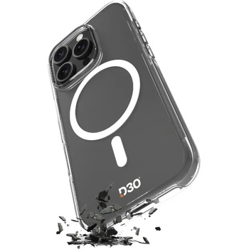 PURO Силиконов калъф Puro Impact Clear D3O MagSafe за iPhone 16 Pro Max - прозрачен (PUIPC16P67IMPCLD3OTR)