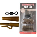 Starbaits Clip Kit Set Hnedá 10ks