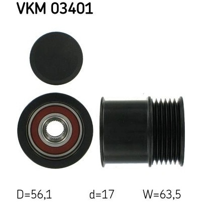 Předstihová spojka SKF VKM 03401