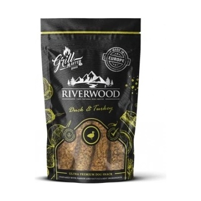 Riverwood - Грил лакомства за кучета, патешко и пуешко месо, 100 гр