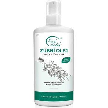 KH zubní olej ze 7 bylin k péči o zuby při parodontóze 200 ml