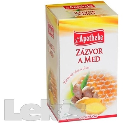 Apotheke čaj Zázvor a med 20 x 2 g