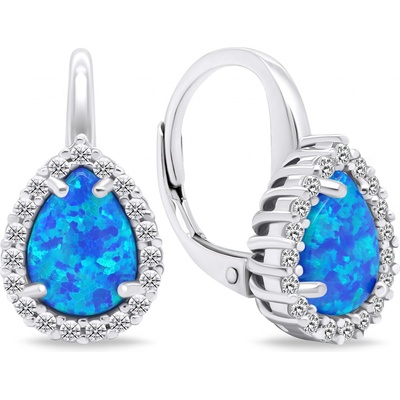 Brilio Silver náušnice EA636WB