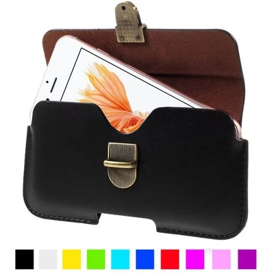 Hama Универсален Хоризонтален Кожен калъф с размери: 160x80mm