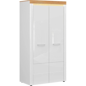 BRW Гардероб horton (s488-szf2d-bi/dzg/bip)