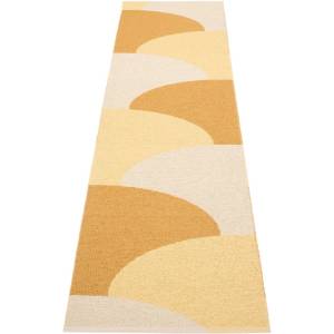 Pappelina Пътека за открито и закрито в цвят жълта охра 70x270 cm Hill Ochre Pale Yellow - Pappelina (HI5B727)