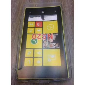 Nokia Силиконов калъф за Nokia Lumia 520 прозрачен