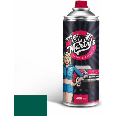 Marty's Autolak ve spreji Škoda LF6F FRIESENGRUEN kvalita autolaku Profesionální (2K) 400ml