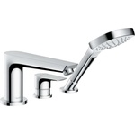 Hansgrohe Talis E - Смесител за борд на вана, за триотворен монтаж, хром 71731000 (71731000)