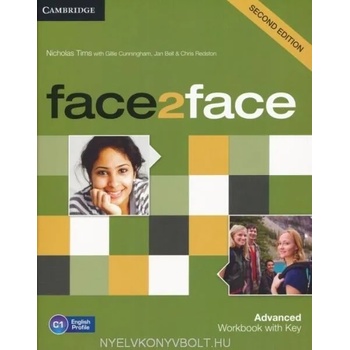 Image 1 of face2face Advanced Workbook with Key