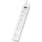 Roline SURGE Protector 6x, 1.8m, White (19.07.1606)