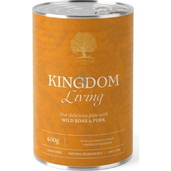 Essential Foods Essential Kingdom Living Pate - пастет за кучета с глиганско и свинско 400 гр - 5021