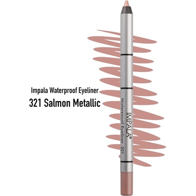 IMPALA молив за очи, Водоустойчив, Номер 321, Salmon Metallic
