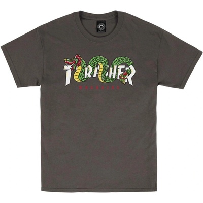 Thrasher AZTEC TEE Charcoal